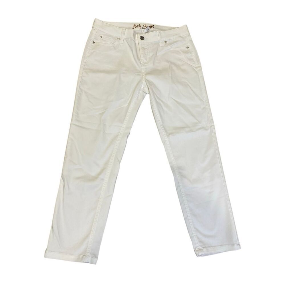 Celebrity Pink Women's Straight Leg White Jeans